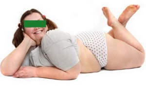 Фото девушки с лишним весом